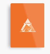 Pyramiden von Frank Ocean Metallbild