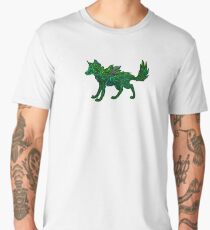 Celtic Brush Wolf Men's Premium T-Shirt