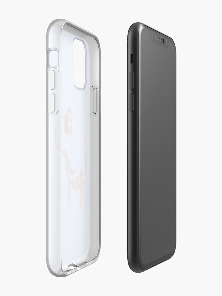 Coque iPhone « Roxy le chien dieu », par KingNoTofu