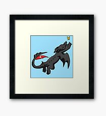Toothless Framed Print