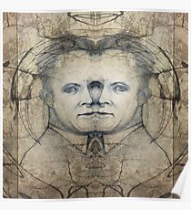 Werner Karl Heisenberg on MDMA Poster