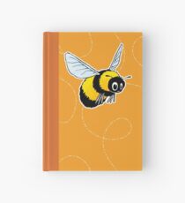 Happily Bumbling Bumble Bee Hardcover Journal