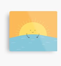 good morning sunshine! Metal Print