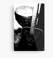 Music Metal Print