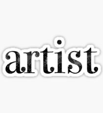 artist Sticker