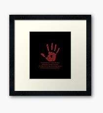 Dark Brotherhood Framed Print