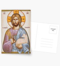 Jesus Christ the Good Shepherd Postcards