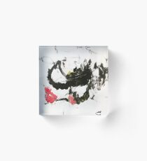 Dark and Ominous tones Acrylic Block