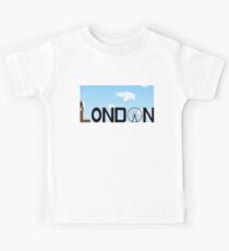 London Skyline Daytime Kids Tee