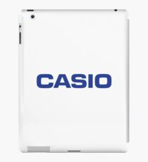 Retro Classic Blue Casio Logo iPad Case/Skin