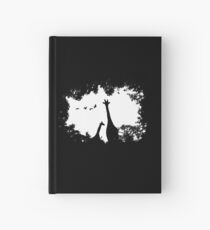 Giraffe Mother and Child Hardcover Journal