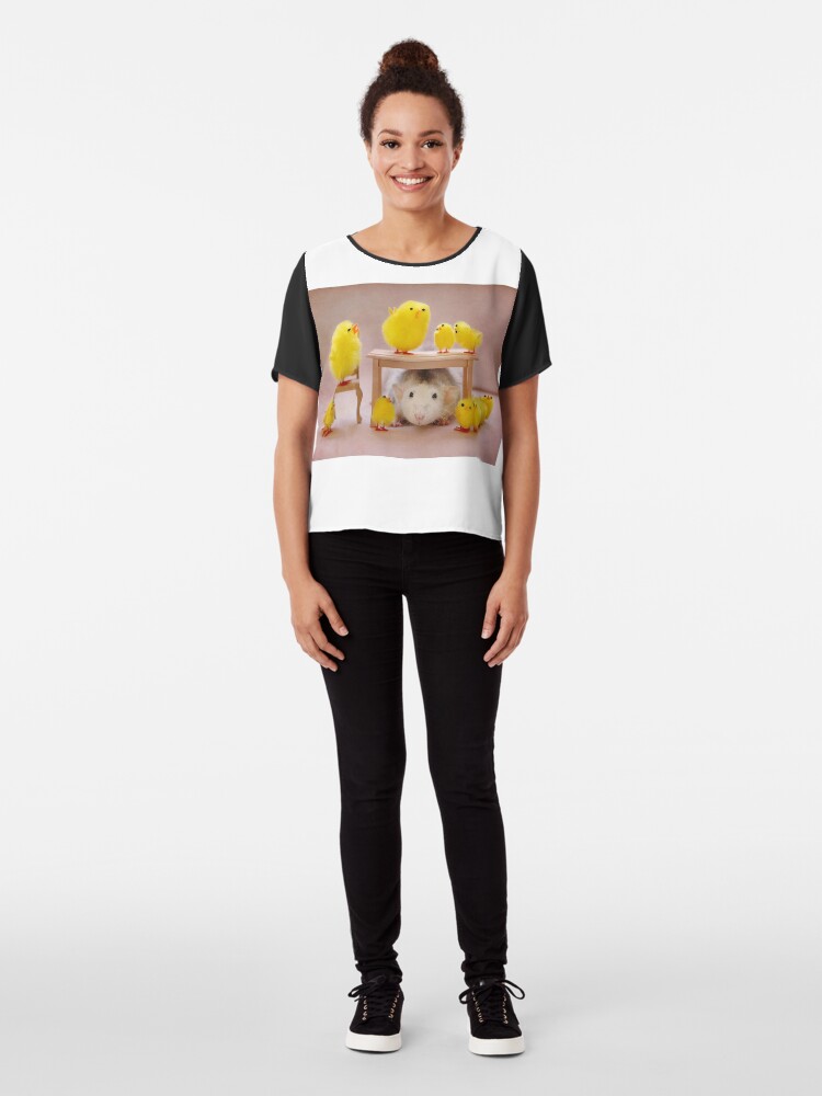 Alternate view of Rosie celebrates Easter :) Chiffon Top