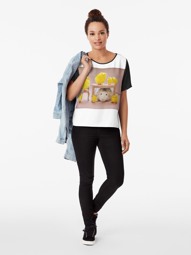 Alternate view of Rosie celebrates Easter :) Chiffon Top