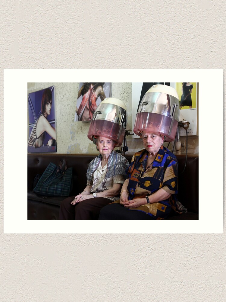 Alternate view of At the Hairdresser's Art Print