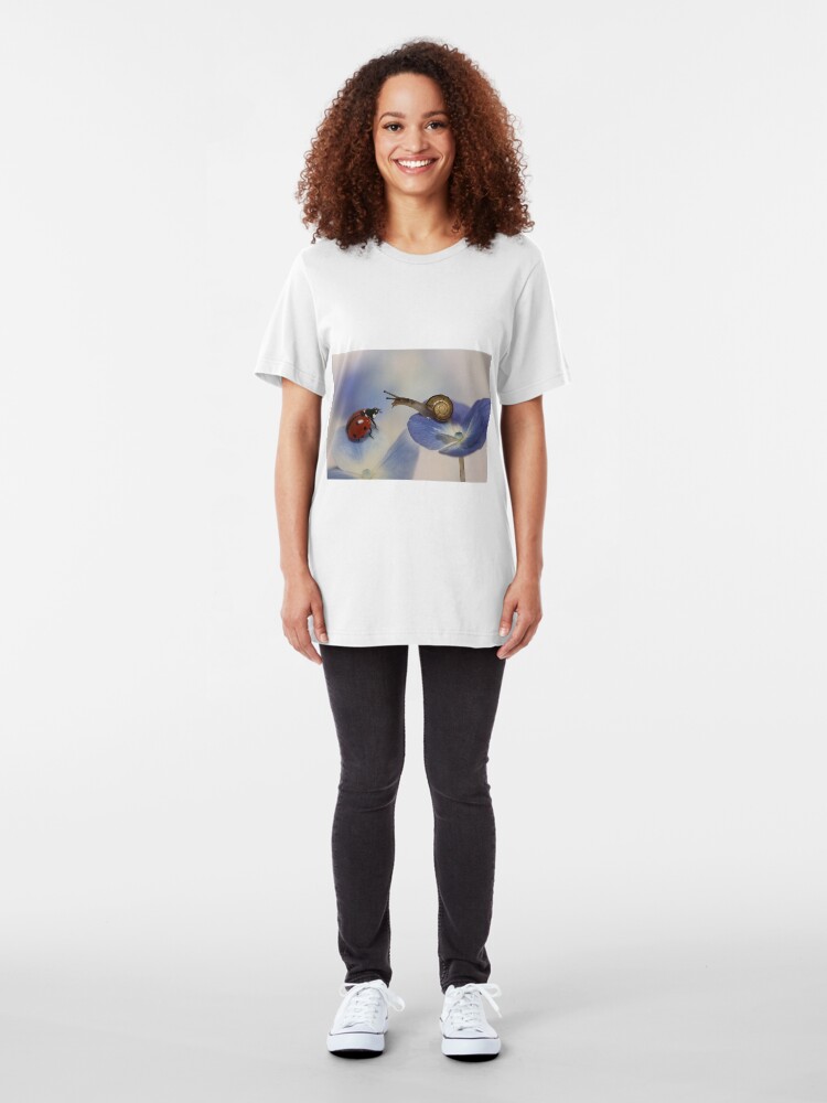Alternate view of Very nice to meet you! Slim Fit T-Shirt