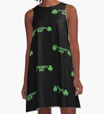 St. Patrick's day A-Linien Kleid