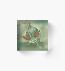 Fennekin Acrylic Block