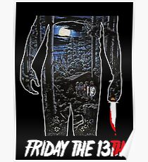 Friday the 13th Movie Poster Poster