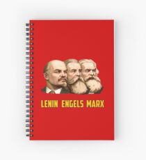 Lenin Engels Marx Spiral Notebook