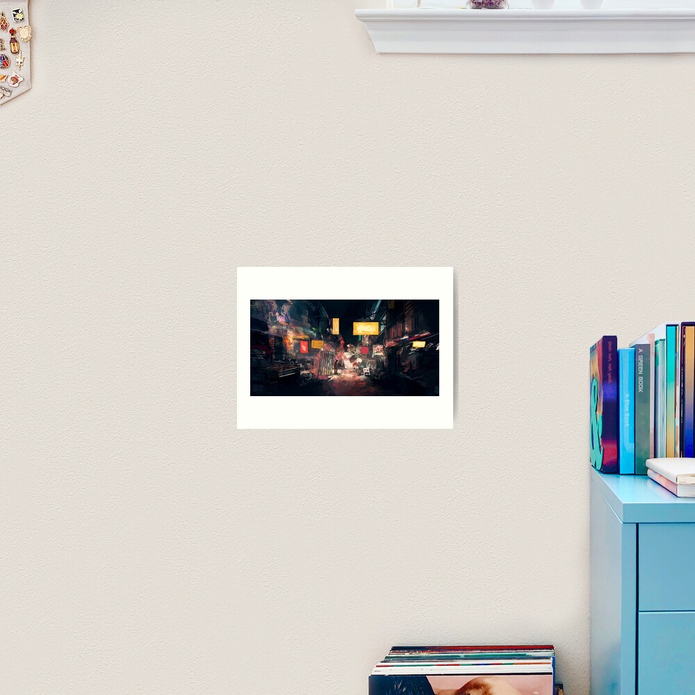 The Closing Hours Art Print