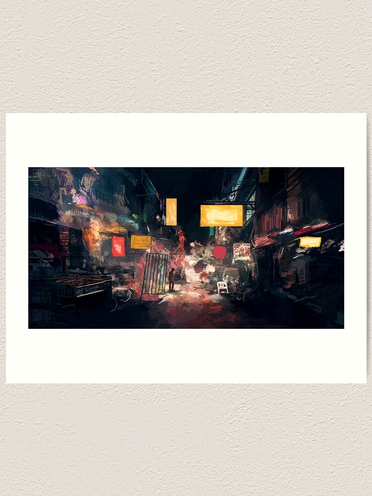 Alternate view of The Closing Hours Art Print