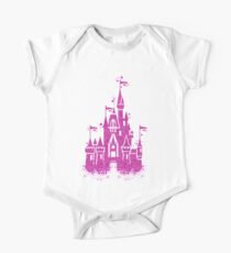 Body de manga corta para bebé Princess Castle