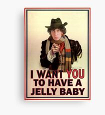 I want you to have a jelly baby Canvas Print