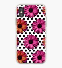 Polka Dot Daisy Love iPhone Case