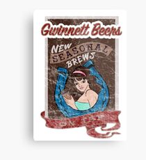 Gwinnett Beers New Seasonal Brews On Tap Metal Print