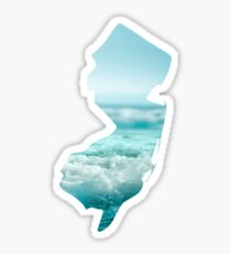 New Jersey Beach Sticker
