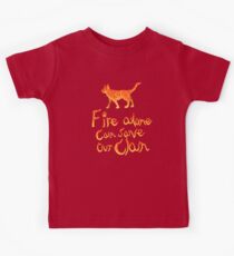 Fire Alone... Kids Tee