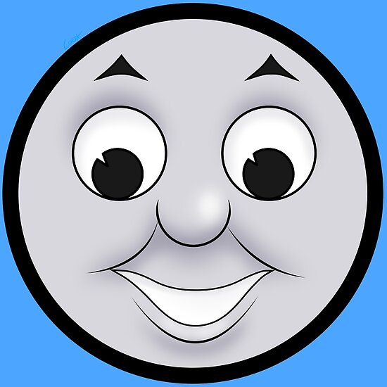 Póster «Thomas (ver la caricatura de la cara feliz)» de corzamoon