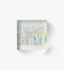 Mad Scientist Acrylic Block