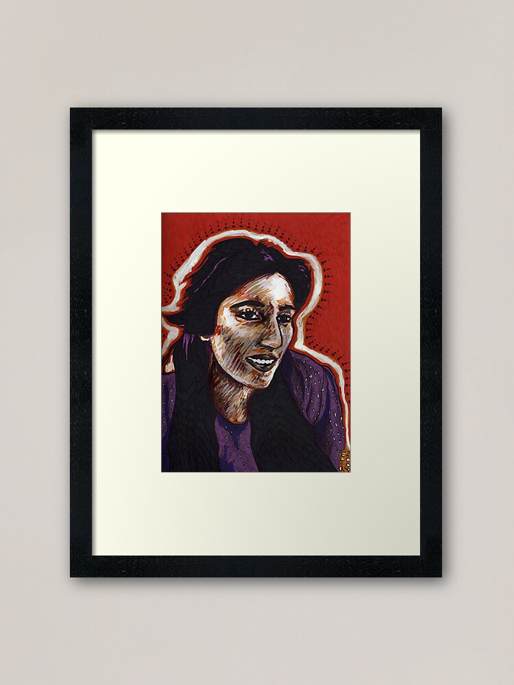 Alternate view of The Courage of Benazir Bhutto Framed Art Print