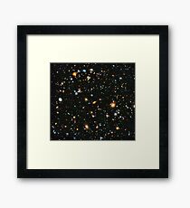 Hubble Extreme Deep Field Landschaft Gerahmtes Wandbild