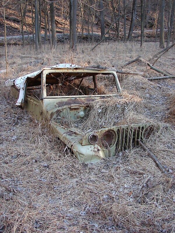 "Jeep Graveyard" by inventor Redbubble