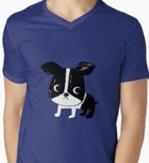 Boston Terrier Men's V-Neck T-Shirt