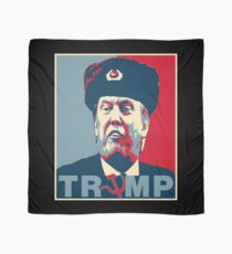 Trump Russia Poster Scarf