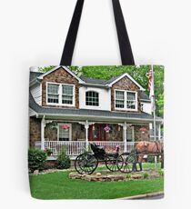 Unusual Lawn Ornament Tote Bag