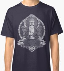 Gautama Buddha White Halftone Classic T-Shirt