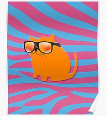 Cool Cat Poster