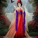 Yang Guifei inspired portrait by Tanya Wheeler