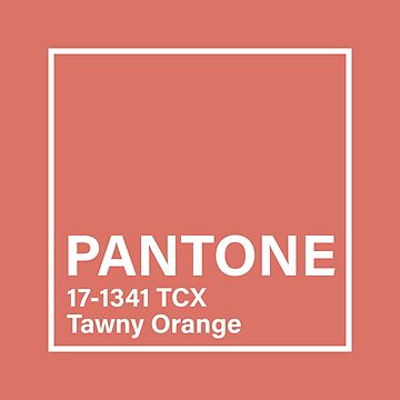 pantone 17-1341 TCX Tawny Orange Coffee Mug for Sale by princessmi-com