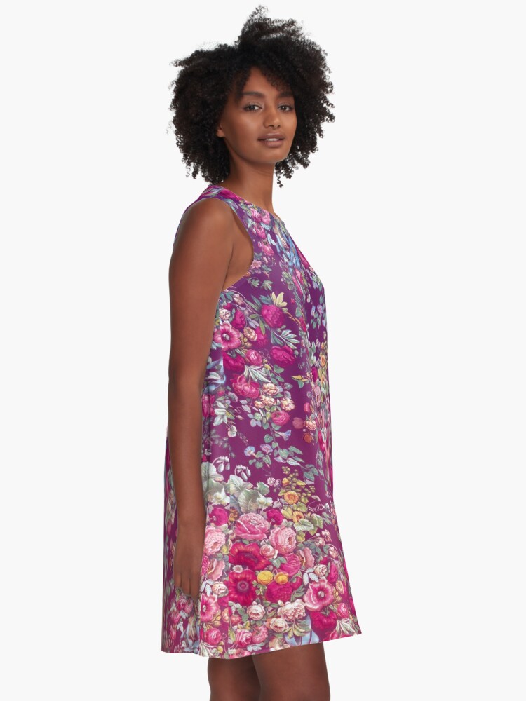 Alternate view of Bouquety A-Line Dress