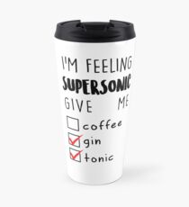 Taza de viaje Oasis Supersonic mug design!