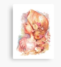 Tangled Watercolor Canvas Print