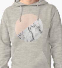 Blush with Marble Pullover Hoodie