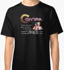 Contra (NES) Title Screen Classic T-Shirt