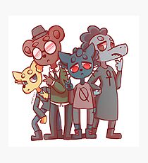 Night in the Woods Photographic Print