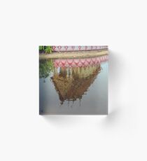 Thailand- Temple Reflection Acrylic Block